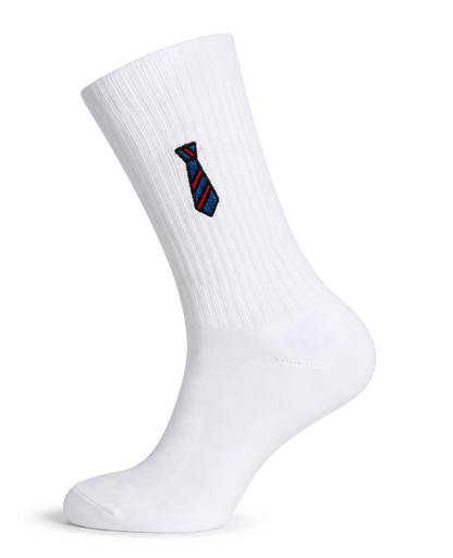 Heldy Krawatte | Bestickte Bio-Baumwoll Tennissocken