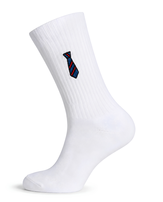Heldy Krawatte | Bestickte Bio-Baumwoll Tennissocken