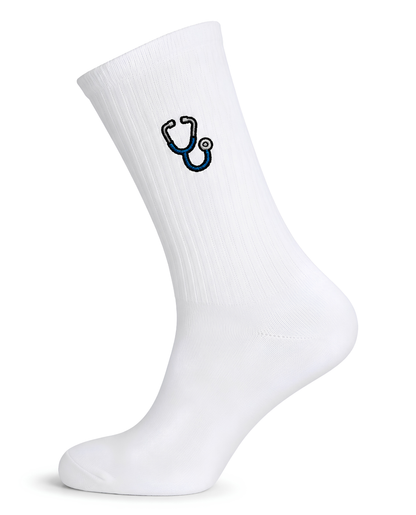 Heldy Medizin | Bestickte Bio-Baumwoll Tennissocken