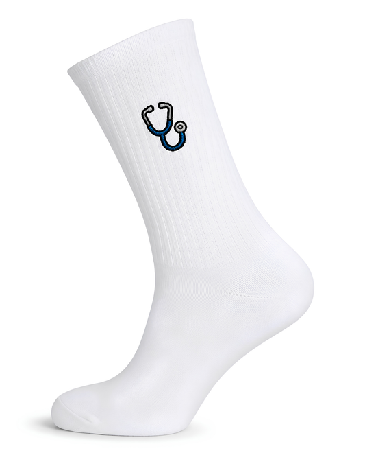 Heldy Medizin | Bestickte Bio-Baumwoll Tennissocken